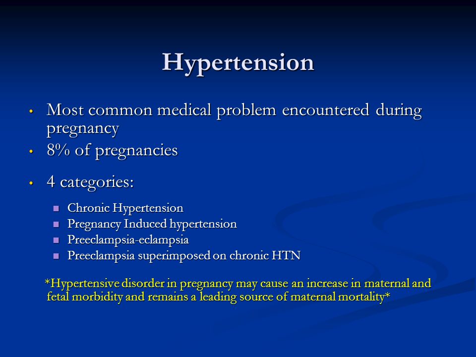 Most common complication of pregnancy