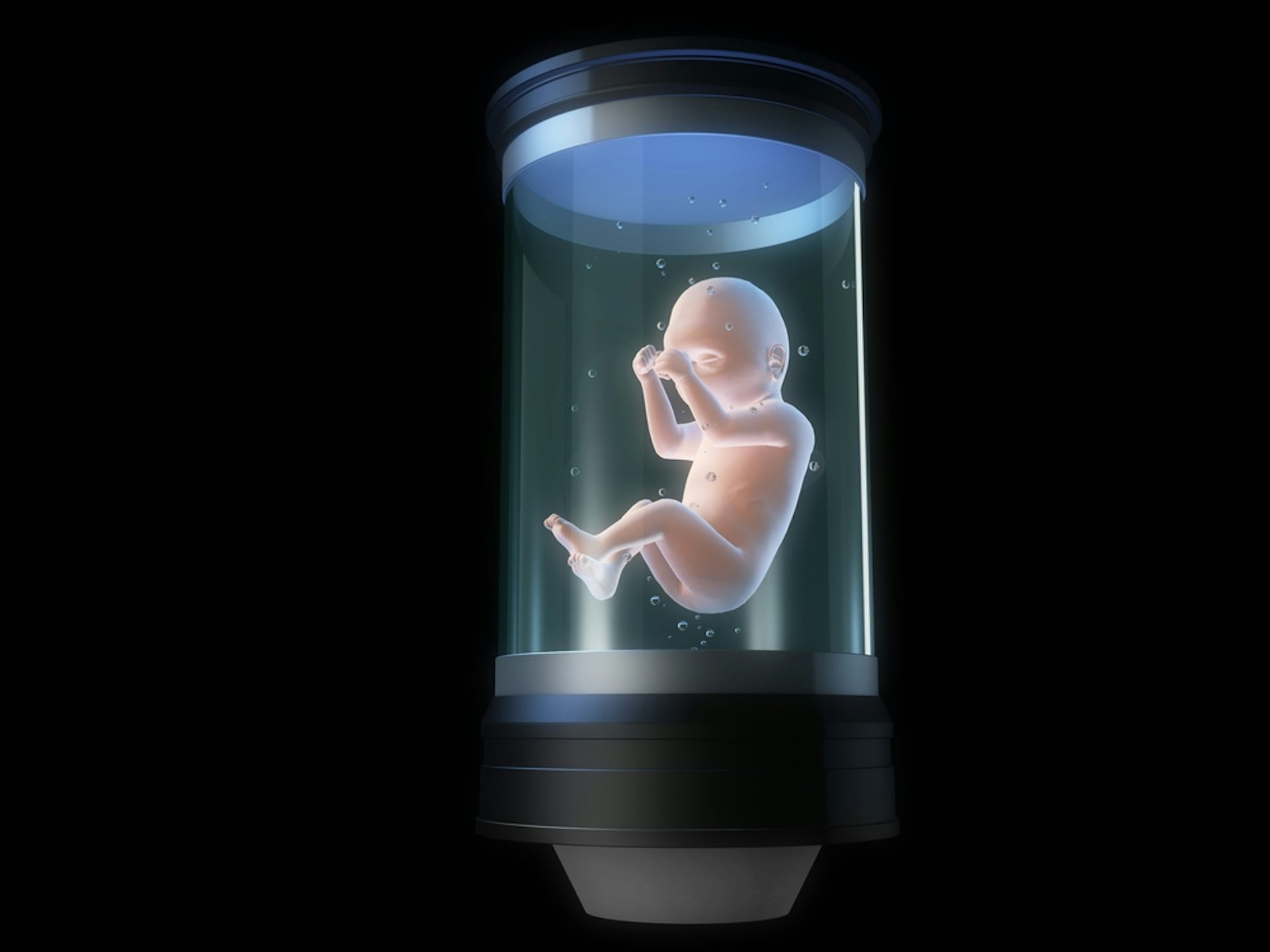 Baby outside the womb