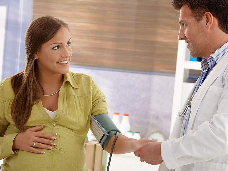 Average blood pressure for pregnant women