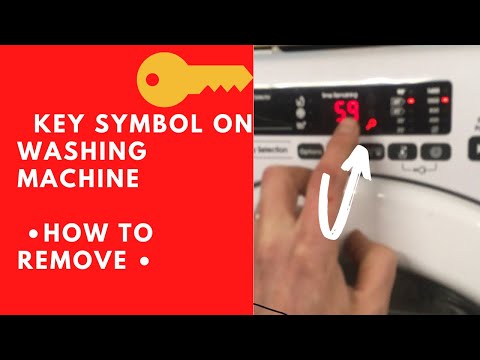 How to get child lock off samsung washing machine