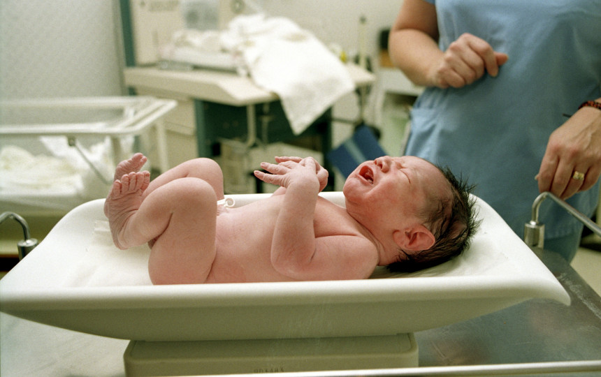 Newborn testing after birth