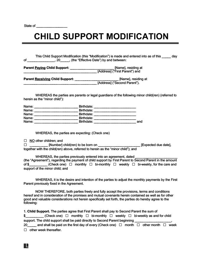 How to write a letter of support for child custody
