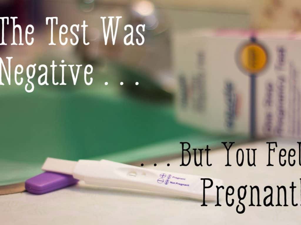 Positive pregnancy test but no symptoms