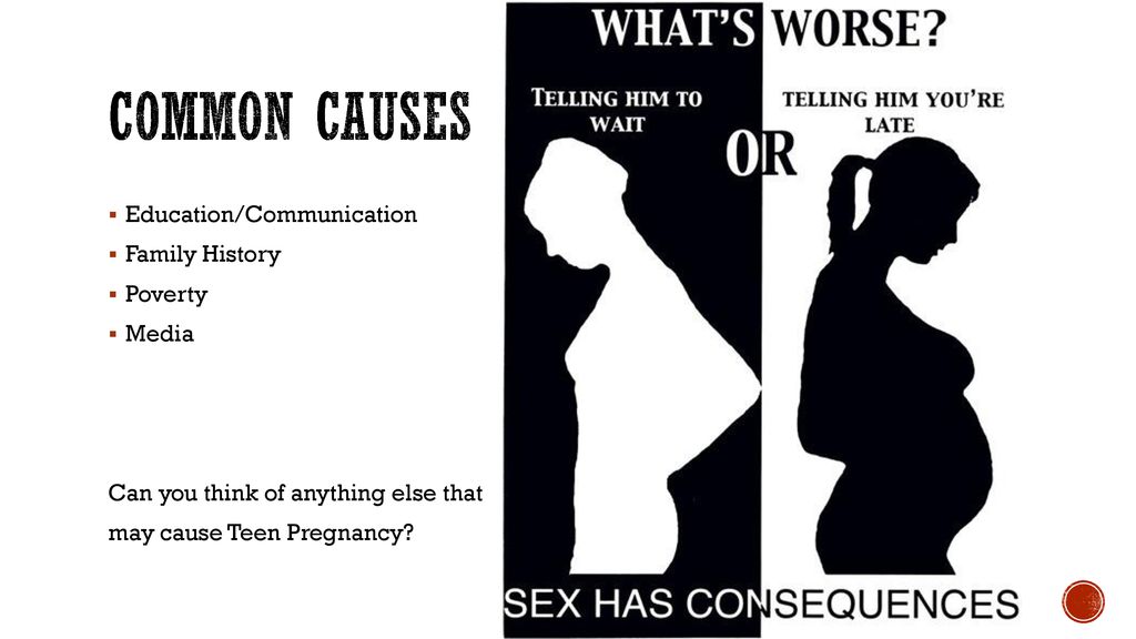 What about teenage pregnancy