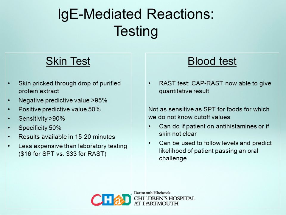 How to prepare child for allergy testing