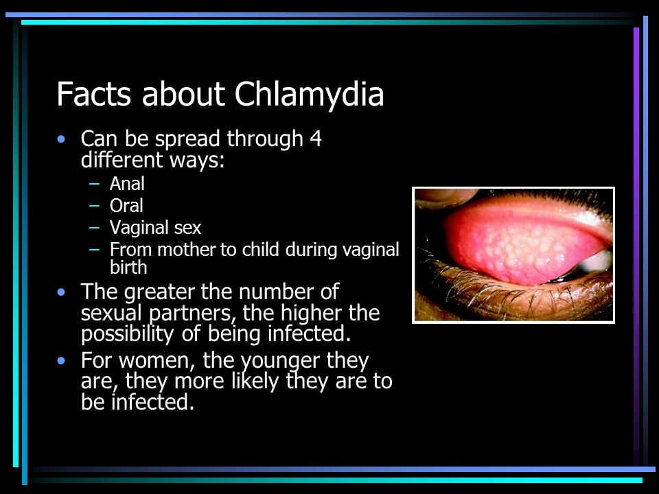 Effects of chlamydia on baby