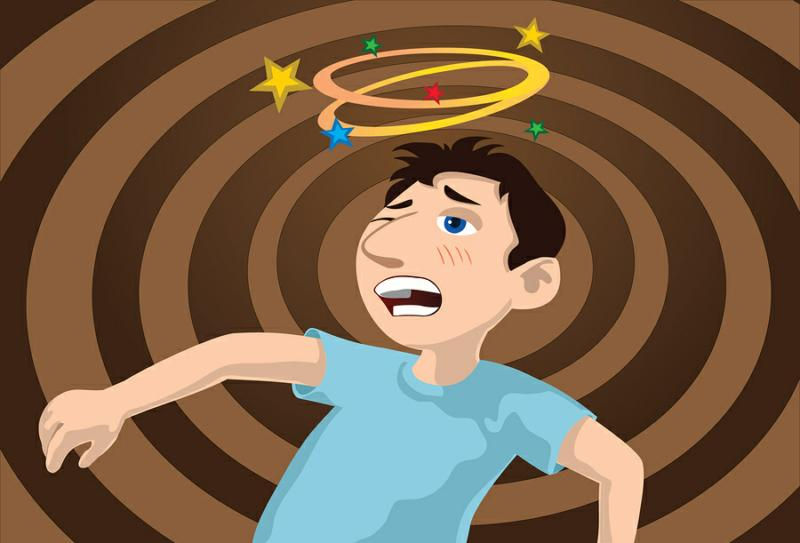 Dizzy and nauseated in the morning