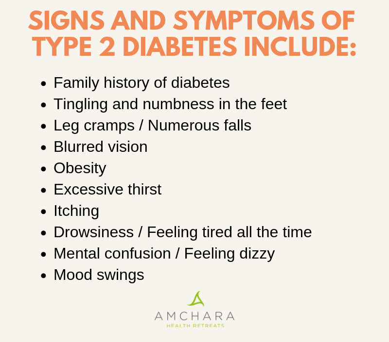 Signs of type 2 diabetes in kids