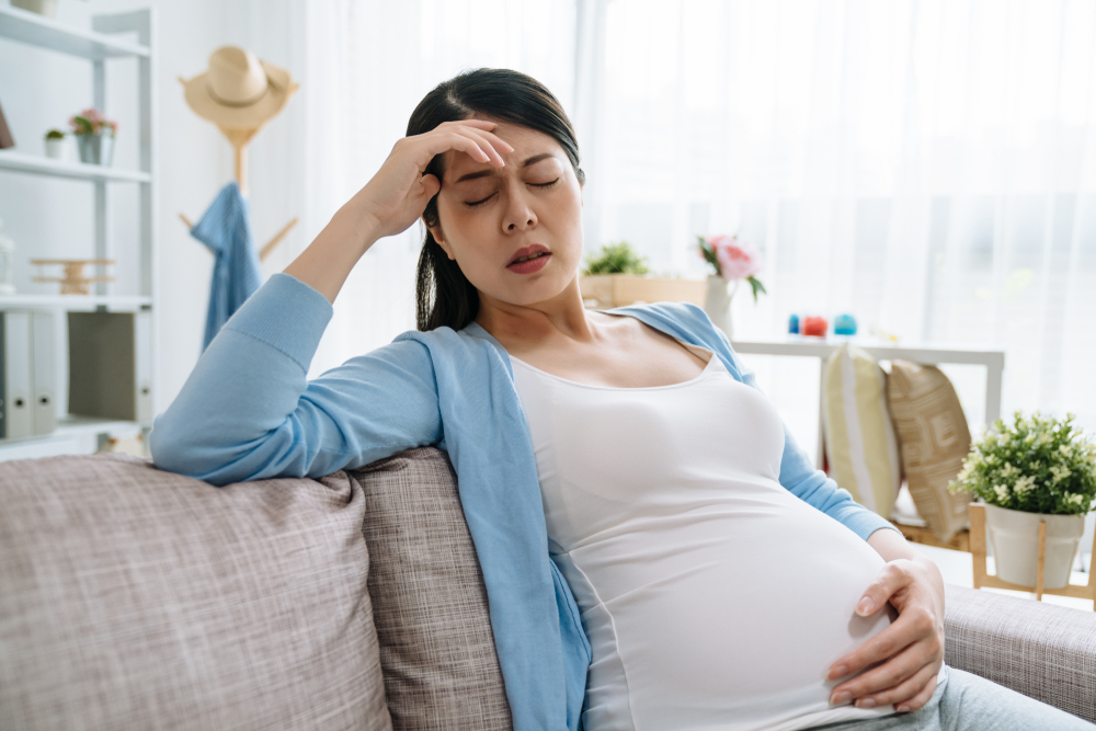 Headache during late pregnancy